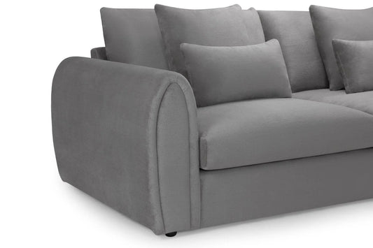 Mirabel Grey Large Corner Sofa