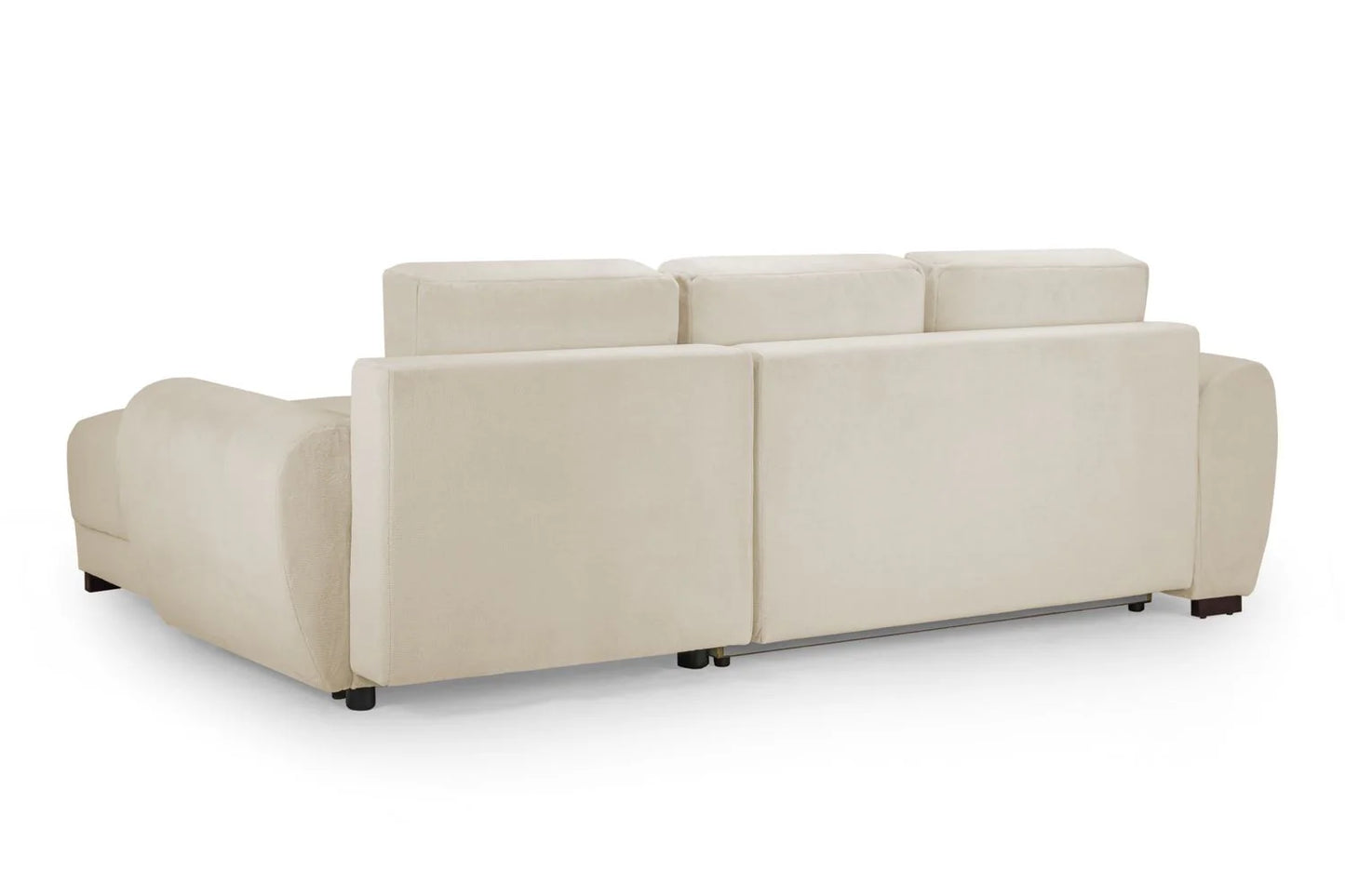 Azzuro Cream Universal Corner Sofa Bed