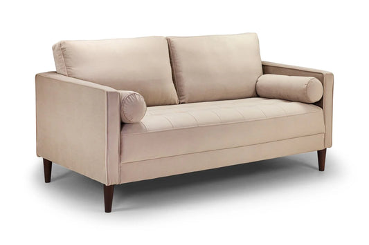 Harper Plush Beige 3 Seater Sofa