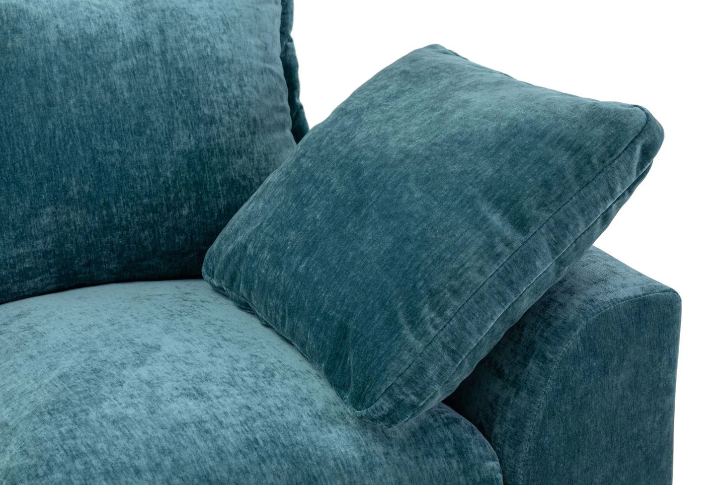 Colbee Large Corner Sofa In Teal