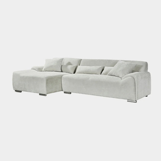 Modena Left Hand Corner Sofa In Beige