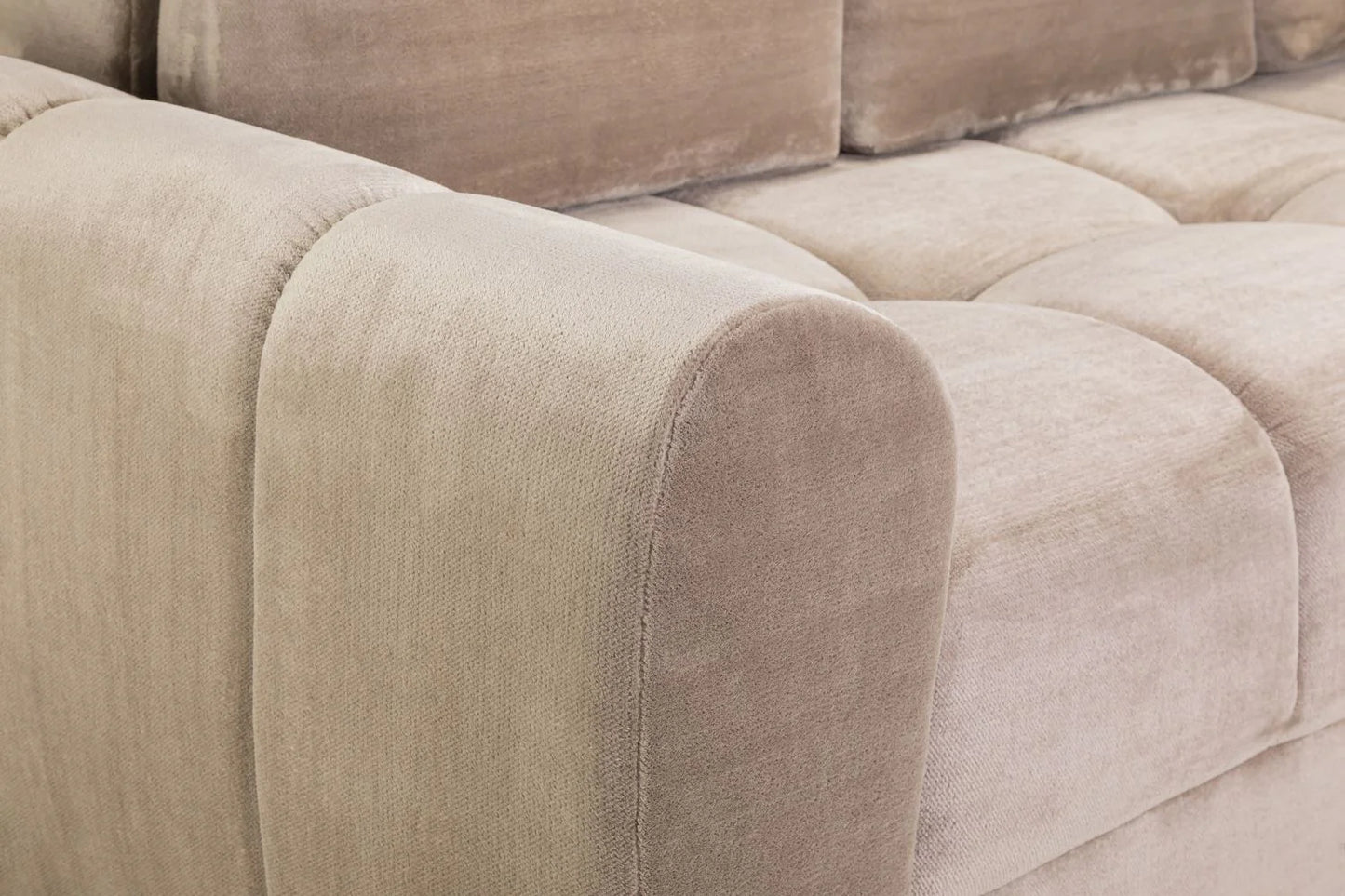 Azzuro Mocha Universal Corner Sofa Bed