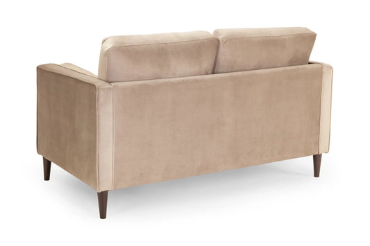 Harper Plush Beige 2 Seater Sofa