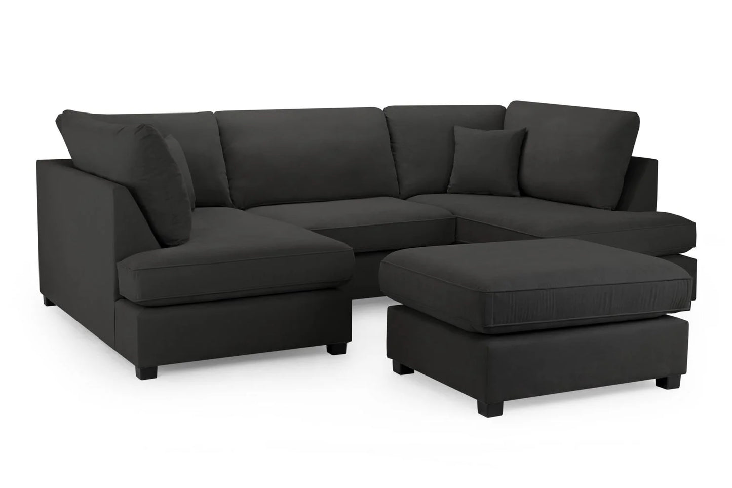 Carnaby Sofa In Black Polyester
