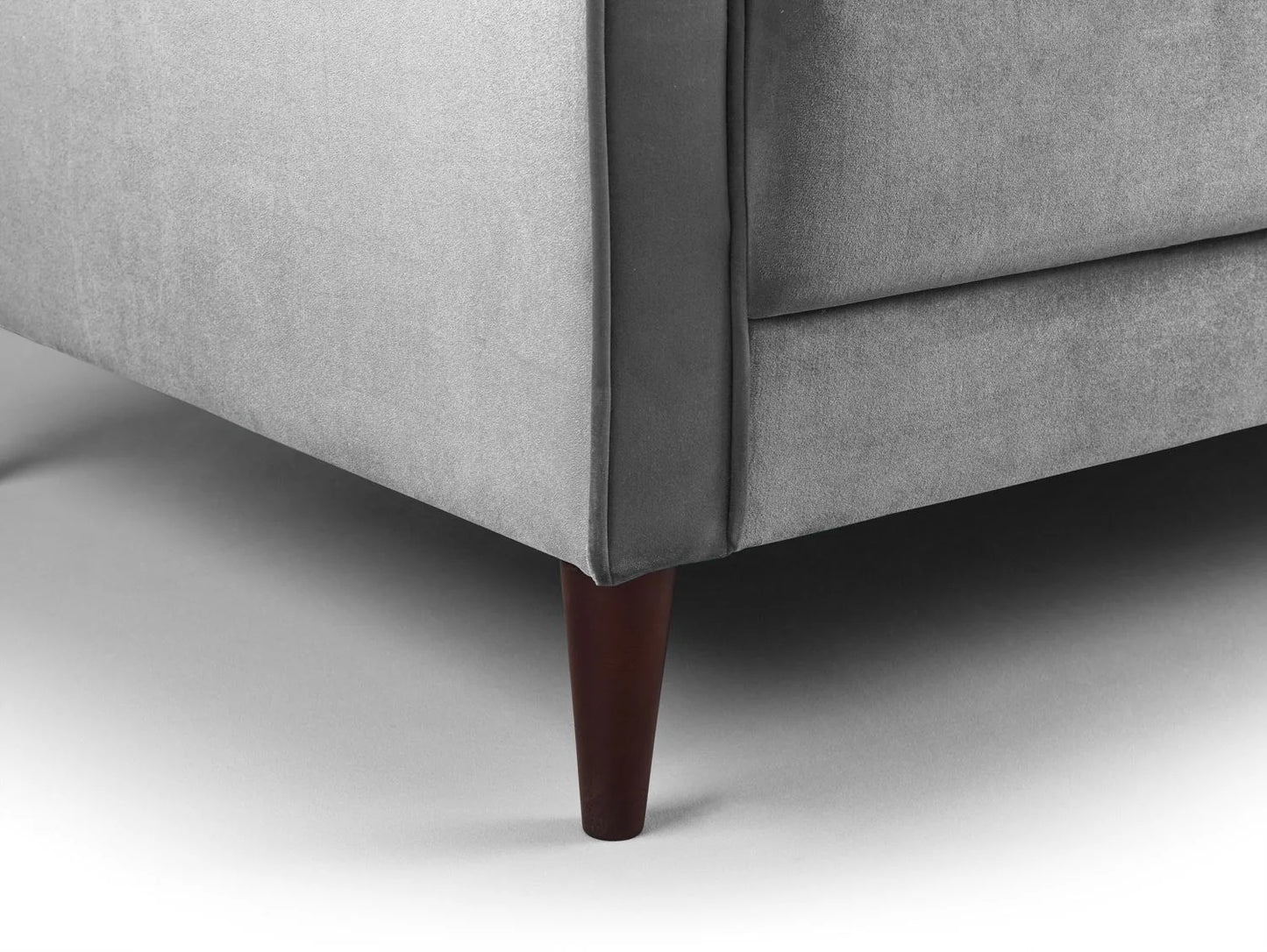 Harper Plush Grey Armchair