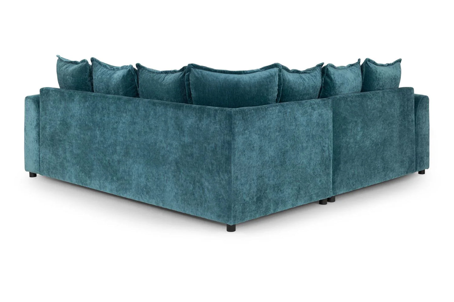Colbee Large Corner Sofa In Teal