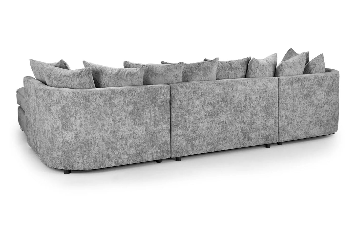Bishop U-Shape Platinum Scatterback Sofa