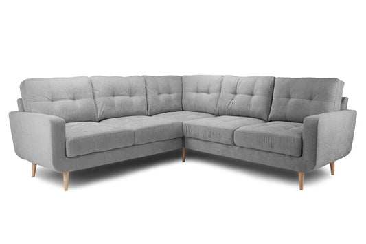 Aurora Grey Large Corner Sofa