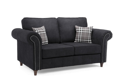 Oakland 2 Seater Sofa In Charcoal
