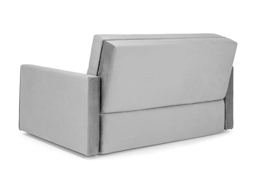 Viva 2 Seater Sofa Bed In Plush Grey
