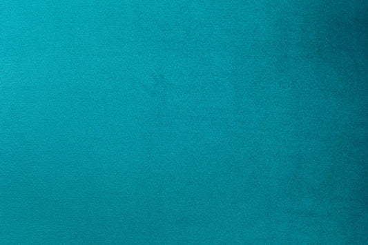 Harper Plush Teal Large Footstool