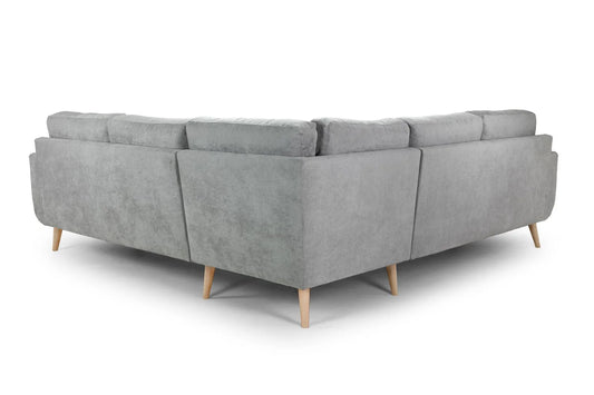 Aurora Grey Large Corner Sofa