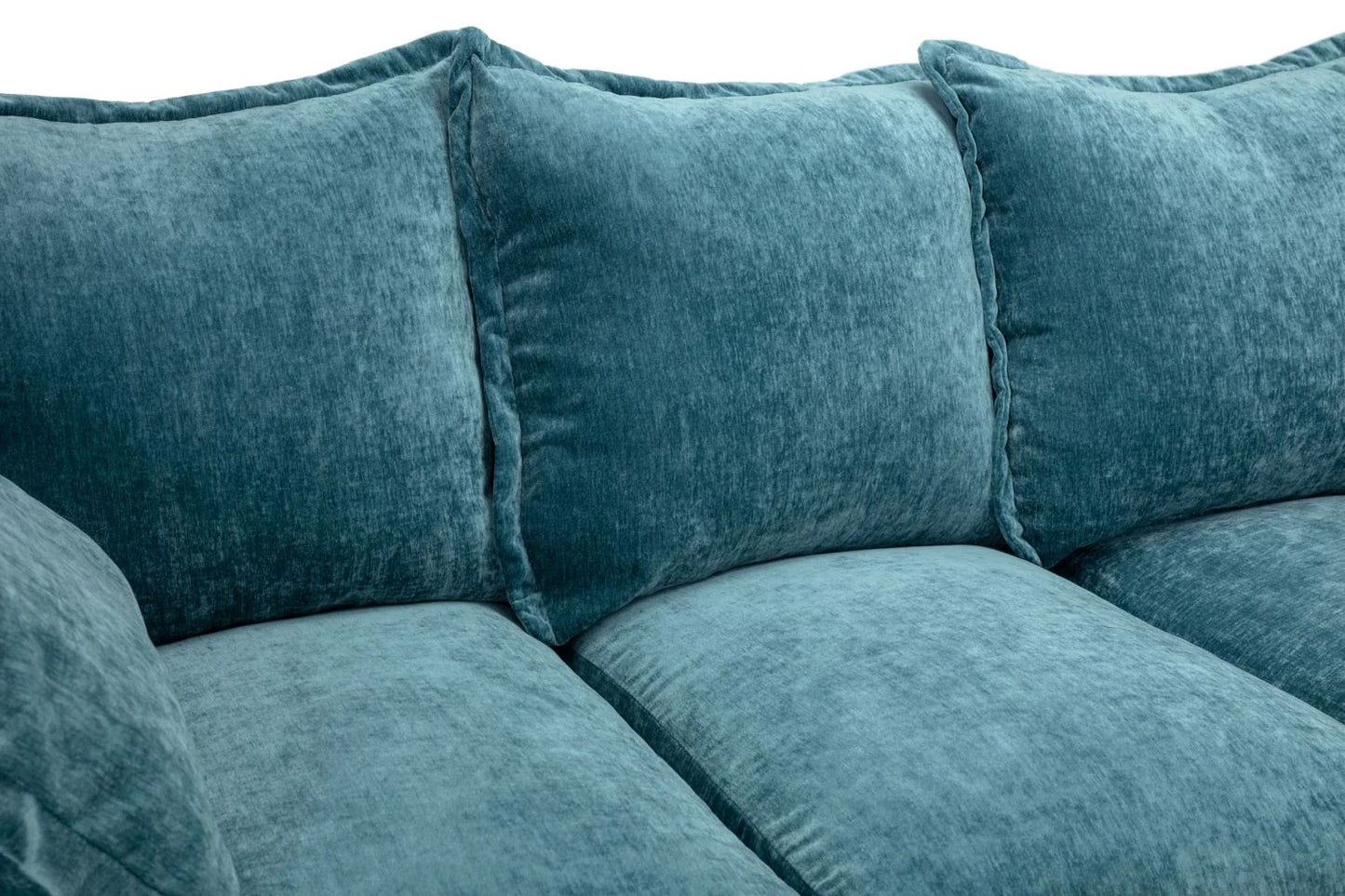 Colbee Large Corner Sofa In Teal