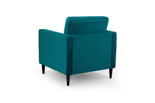 Harper Plush Teal Armchair