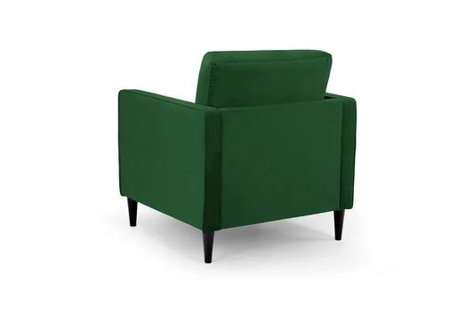 Harper Plush Green Armchair