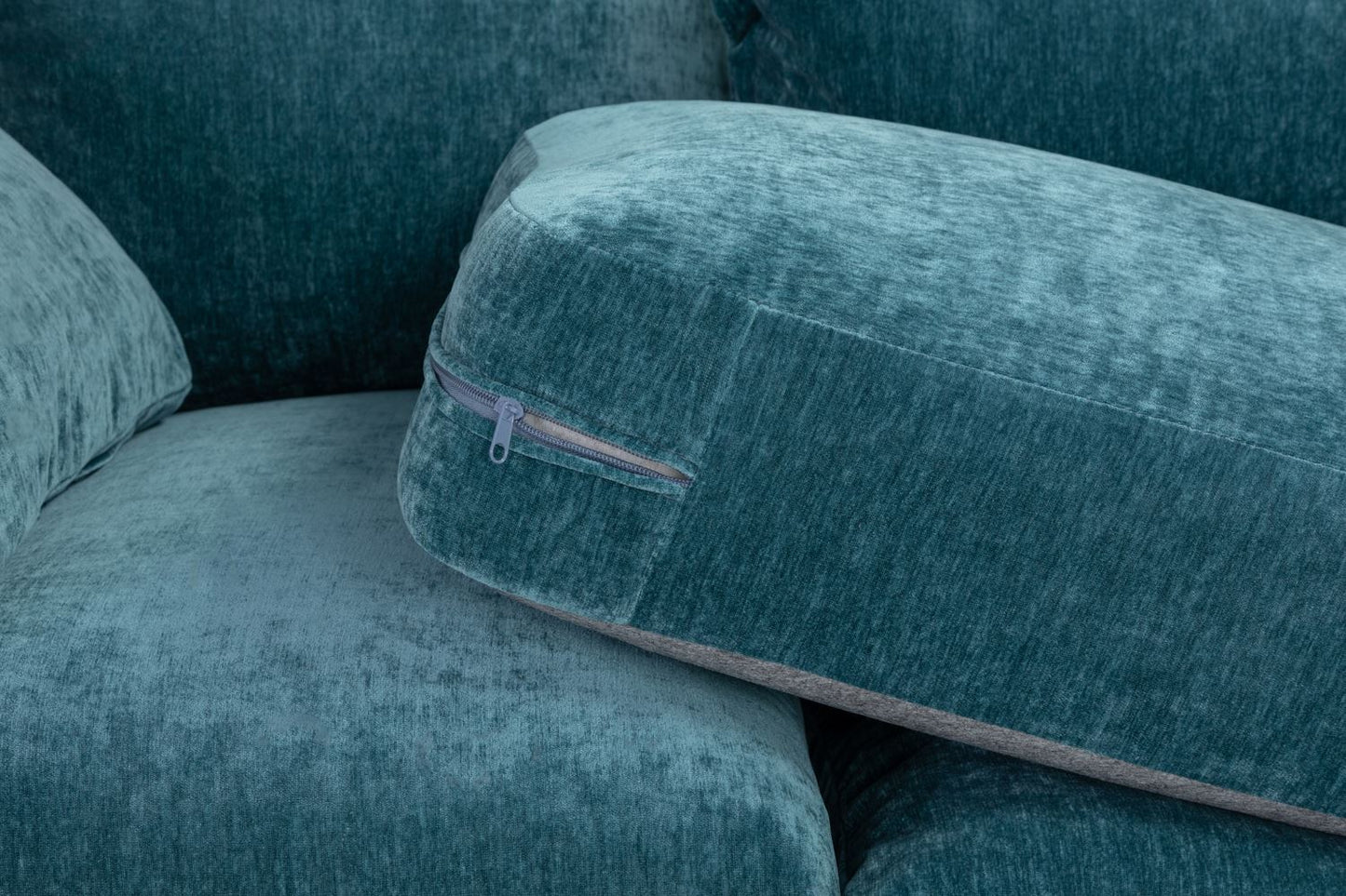 Colbee Large Corner Sofa In Teal