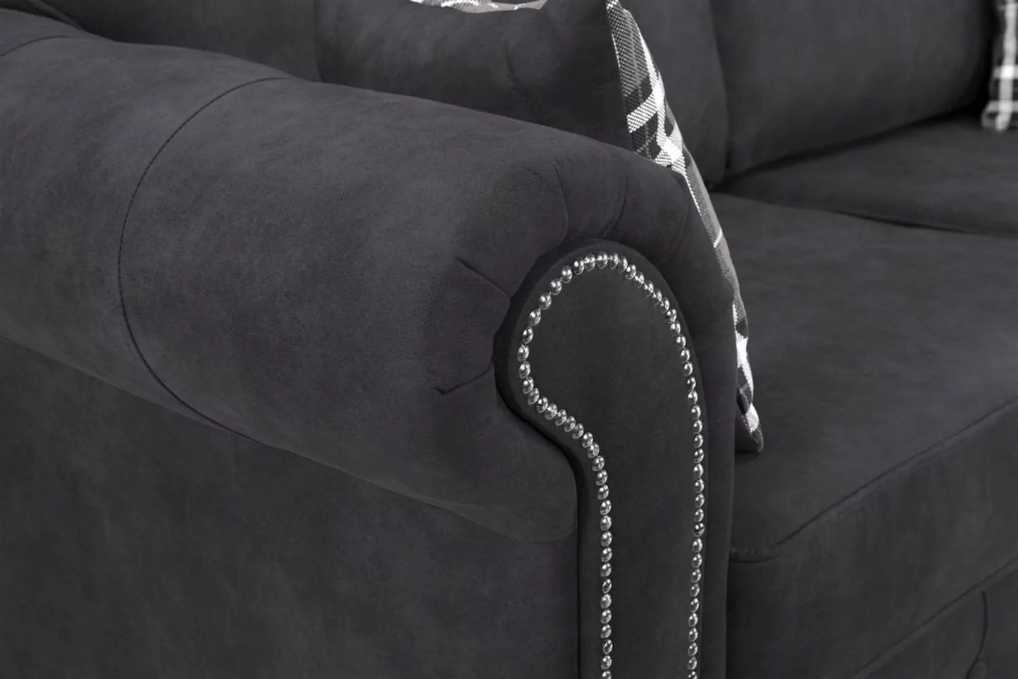 Oakland Armchair In Charcoal