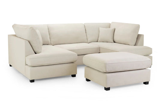 Carnaby Sofa In Beige Polyester