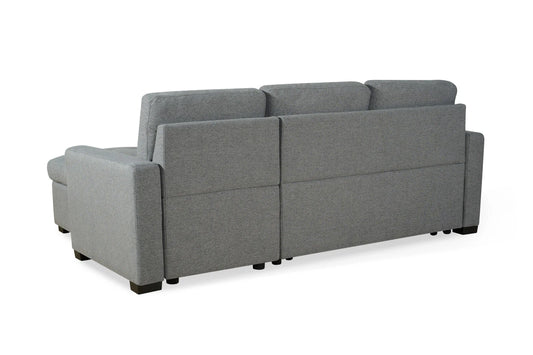 Alder Grey Universal Corner Sofa Bed