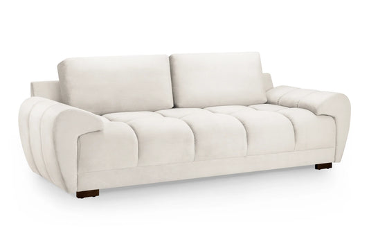Azzuro Cream 3 Seater Sofa