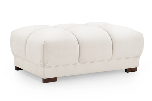 Azzuro Cream Footstool
