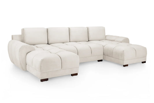 Azzuro Cream Large U-Shape Sofa