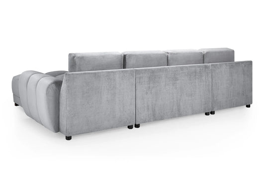 Azzuro Grey Large U-Shape Sofa
