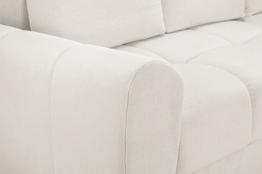 Azzuro Cream 3 Seater Sofa