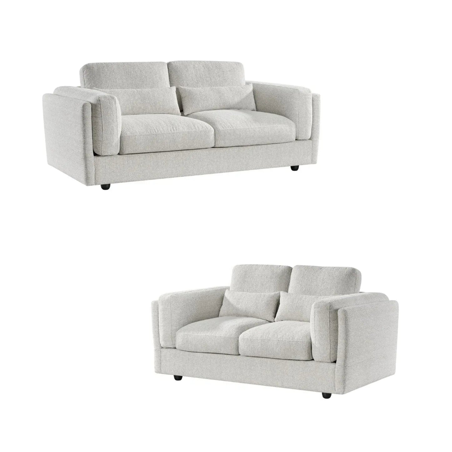 Bari 3+2 Seater Set Deal In Light Beige