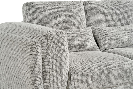 Bari 3 Seater Sofa In Grey