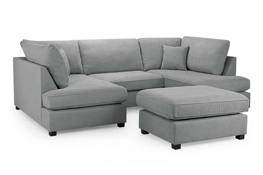 Carnaby Sofa In Grey Polyester