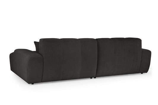 Jacob Sofa Black Right Hand Facing Corner Sofa