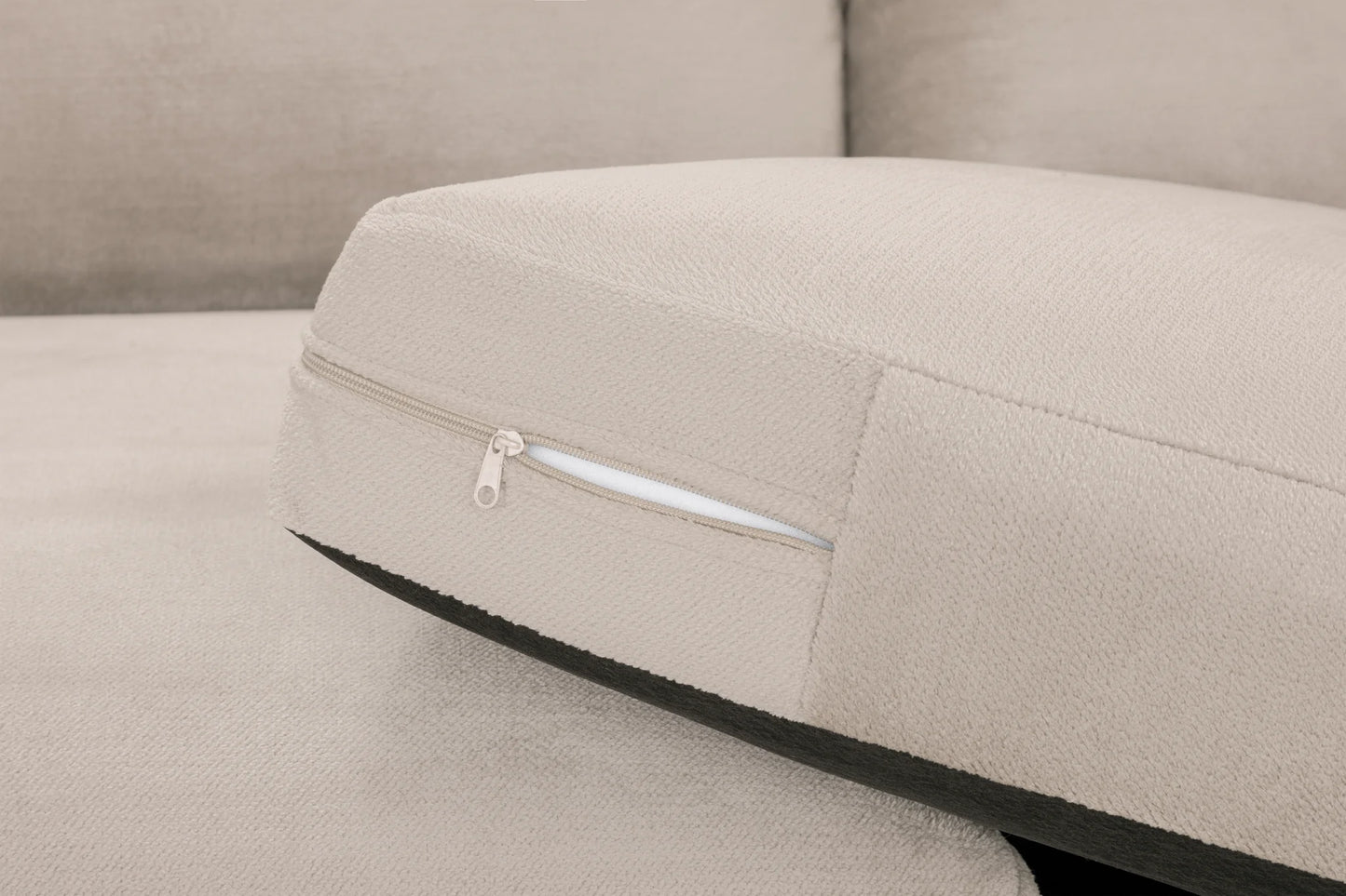 Mirabel Mocha Large Corner Sofa