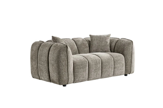 Venice 2 Seater Sofa In Mocha Upholstery