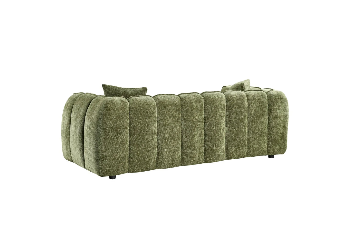 Venice 3 Seater Sofa In Olive Upholstery