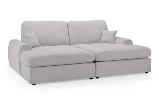 Winnie Cinema Sofa Light Grey Universal Corner