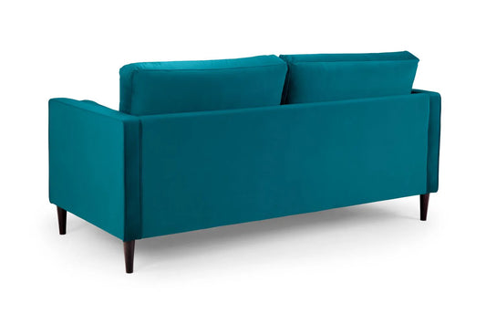 Harper Plush Teal 3 Seater Sofa