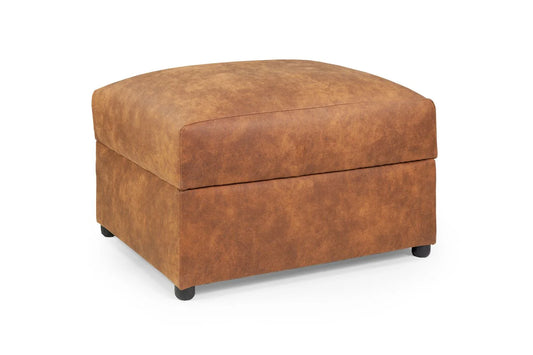 Oakland Storage Footstool In Tan