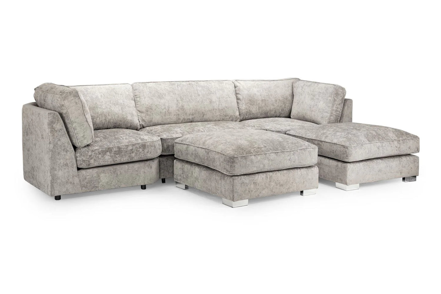 Bishop U-Shape Truffle Fullback Sofa