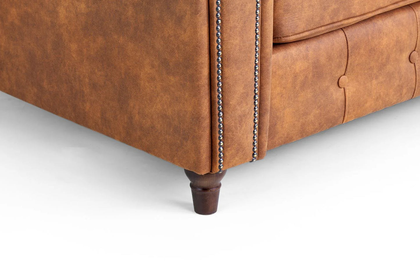 Oakland 3 Seater Sofa In Tan