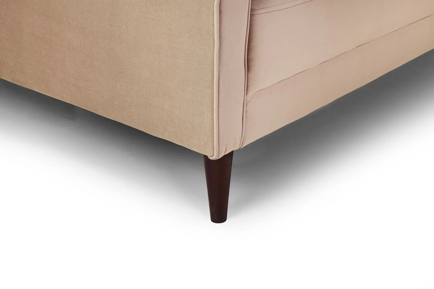 Harper Plush Beige Armchair
