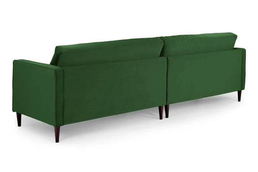 Harper Plush Green 4 Seater Sofa