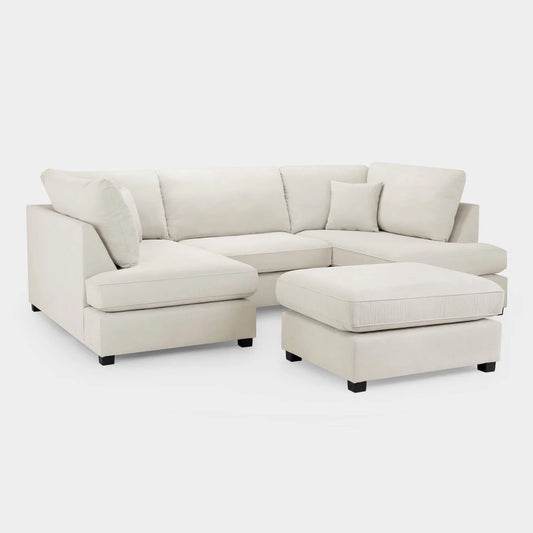 Carnaby Sofa In Beige Polyester