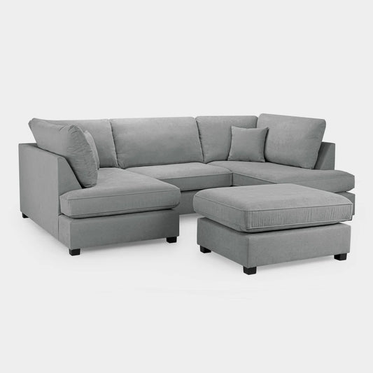 Carnaby Sofa In Grey Polyester