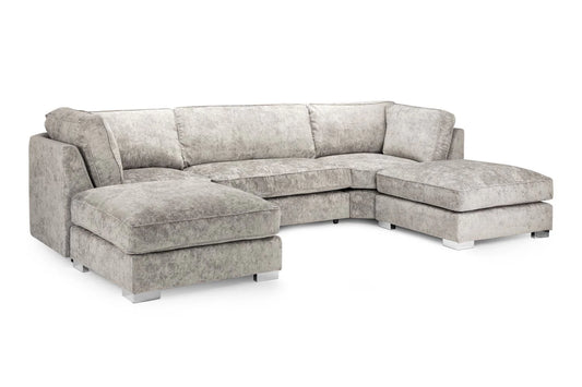 Bishop U-Shape Truffle Fullback Sofa