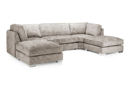 Bishop U-Shape Truffle Fullback Sofa
