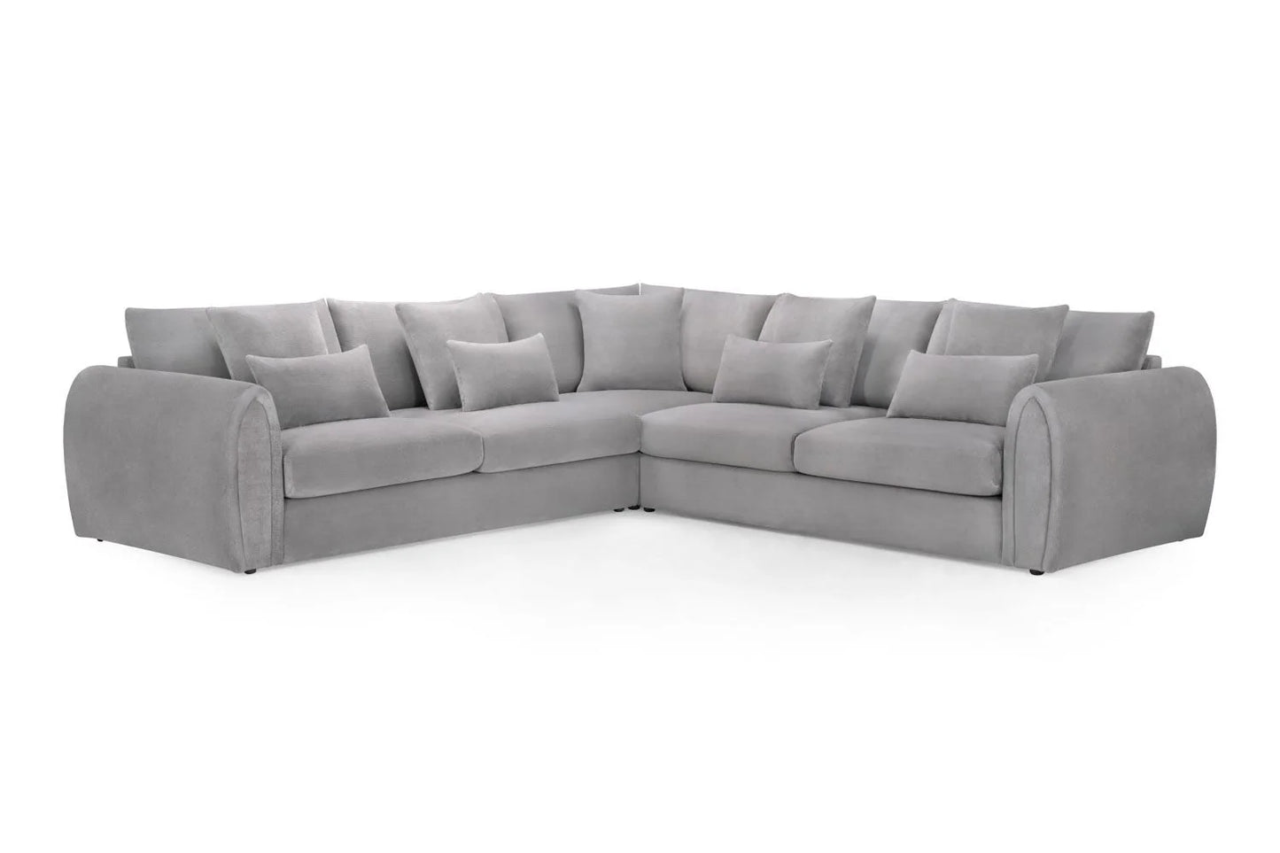 Mirabel Grey Large Corner Sofa