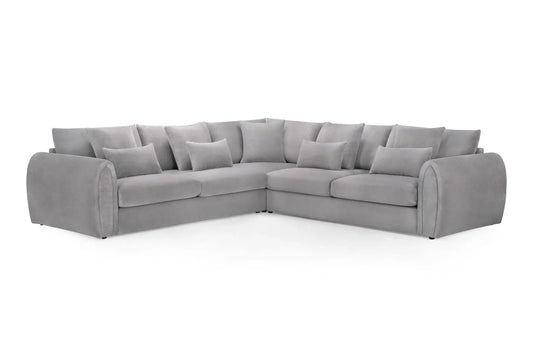 Mirabel Grey Large Corner Sofa