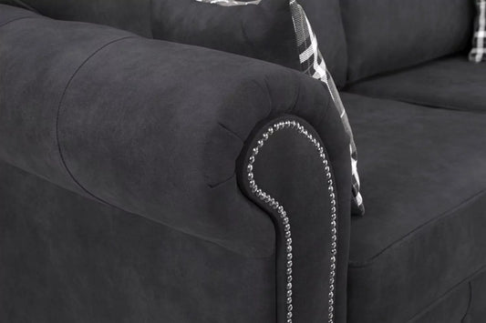 Oakland Armchair In Charcoal
