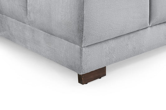 Azzuro Grey Footstool